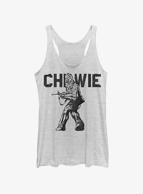 Star Wars The Last Jedi Chewie Womens Tank Top