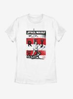 Star Wars The Last Jedi Raised Mod Womens T-Shirt