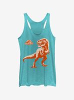 Jurassic Park Action Dino Womens Tank Top