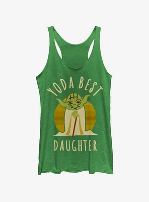 Star Wars Best Daughter Yoda Says Womens Tank Top