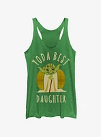 Star Wars Best Daughter Yoda Says Womens Tank Top