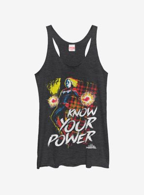 Marvel Know Power Womens Tank Top