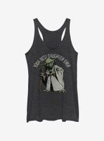 Star Wars Green Daughter Womens Tank Top