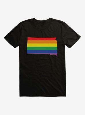 Pride State Flag South Dakota T-Shirt