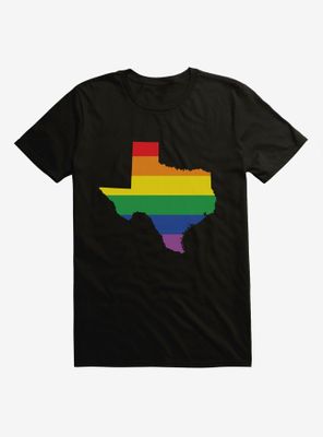 Pride State Flag Texas T-Shirt