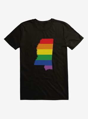 Pride State Flag Mississippi T-Shirt