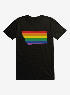 Pride State Flag Montana T-Shirt