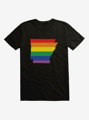 Pride State Flag Arkansas T-Shirt