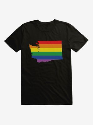 Pride State Flag Washington T-Shirt