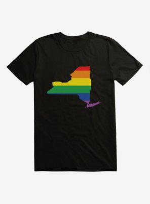 Pride State Flag New York T-Shirt