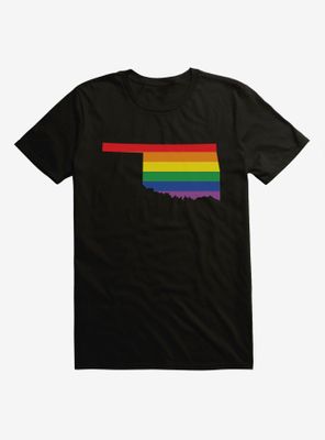 Pride State Flag Oklahoma T-Shirt