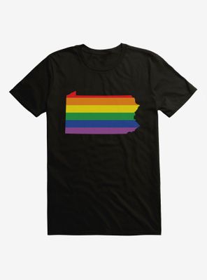 Pride State Flag Pennsylvania T-Shirt