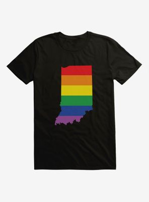 Pride State Flag Indiana T-Shirt