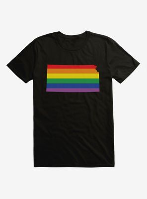 Pride State Flag Kansas T-Shirt