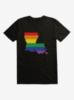 Pride State Flag Louisiana T-Shirt