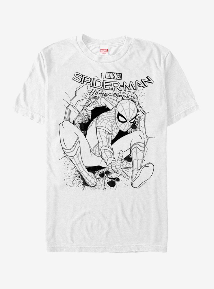 Marvel Spider-Man: Homecoming Comic Spidey T-Shirt