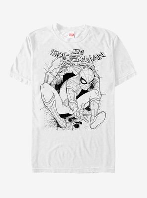 Marvel Spider-Man: Homecoming Comic Spidey T-Shirt