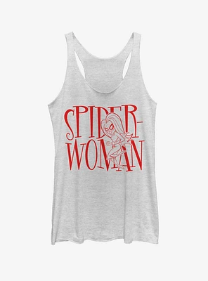 Marvel Spider-Man Atomic Spider-Woman Womens Tank Top