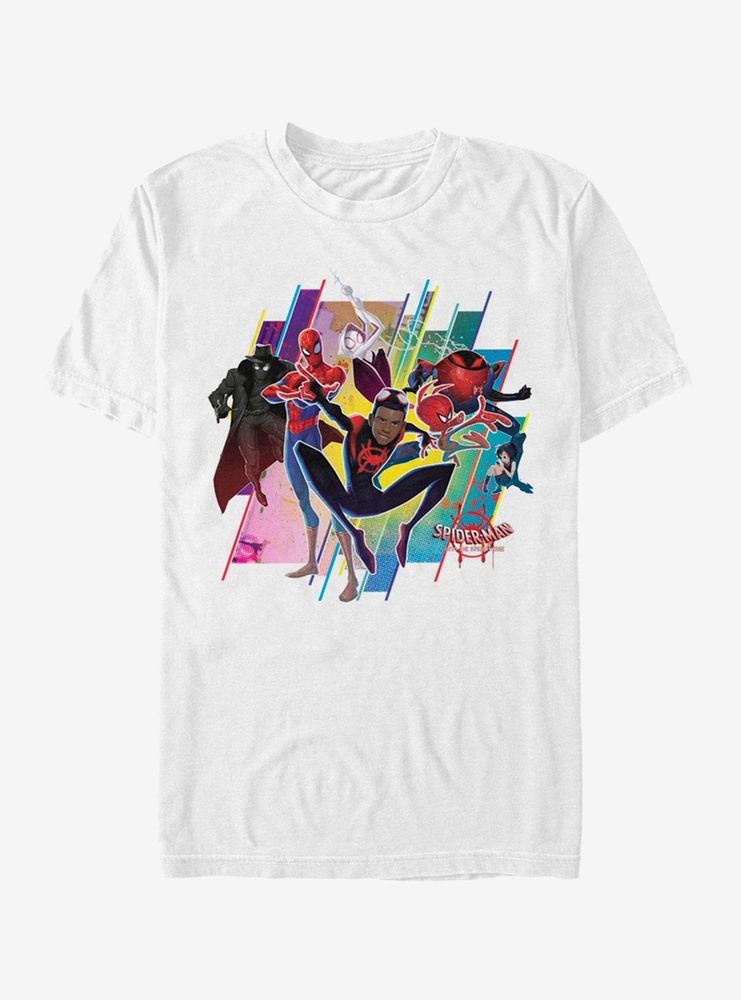 Marvel Spider-Man Spider-Verse Group T-Shirt