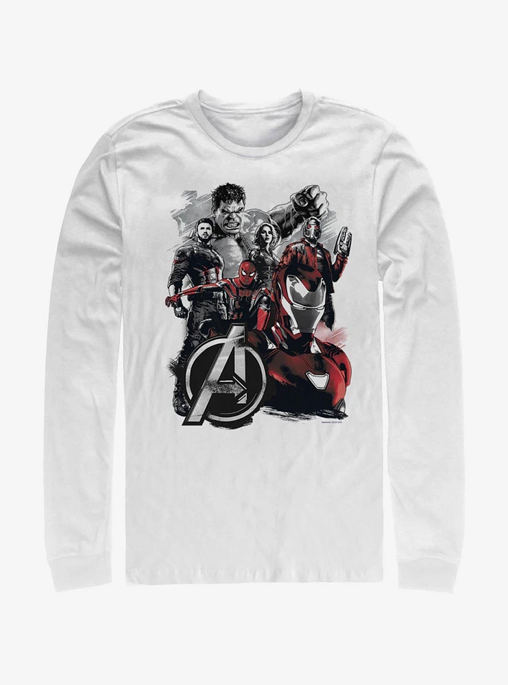 Marvel Avengers Classic Heroes Long-Sleeve T-Shirt