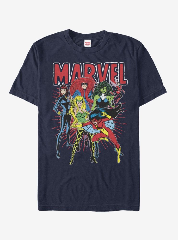 Marvel Retro Women T-Shirt