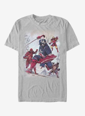 Marvel Avengers Samurai Warriors T-Shirt