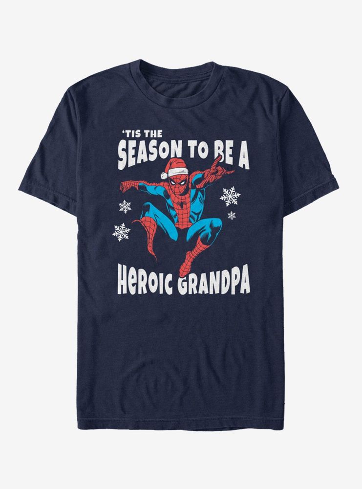 Marvel Spider-Man Heroic Grandpa T-Shirt