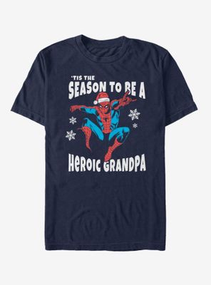 Marvel Spider-Man Heroic Grandpa T-Shirt