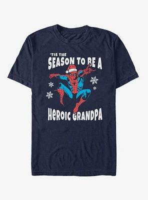 Marvel Spider-Man Heroic Grandpa T-Shirt