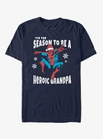 Marvel Spider-Man Heroic Grandpa T-Shirt