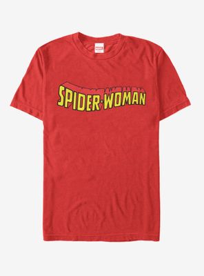 Marvel Spider-Man Spider-Woman Logo T-Shirt