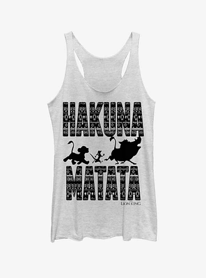 Disney The Lion King Hakuna Print Womens Tank Top