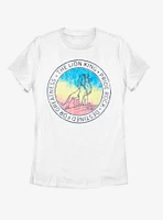 Disney The Lion King Simba Gradient Womens T-Shirt