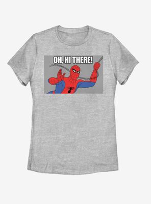 Marvel Spider-Man Oh Hi There Womens T-Shirt