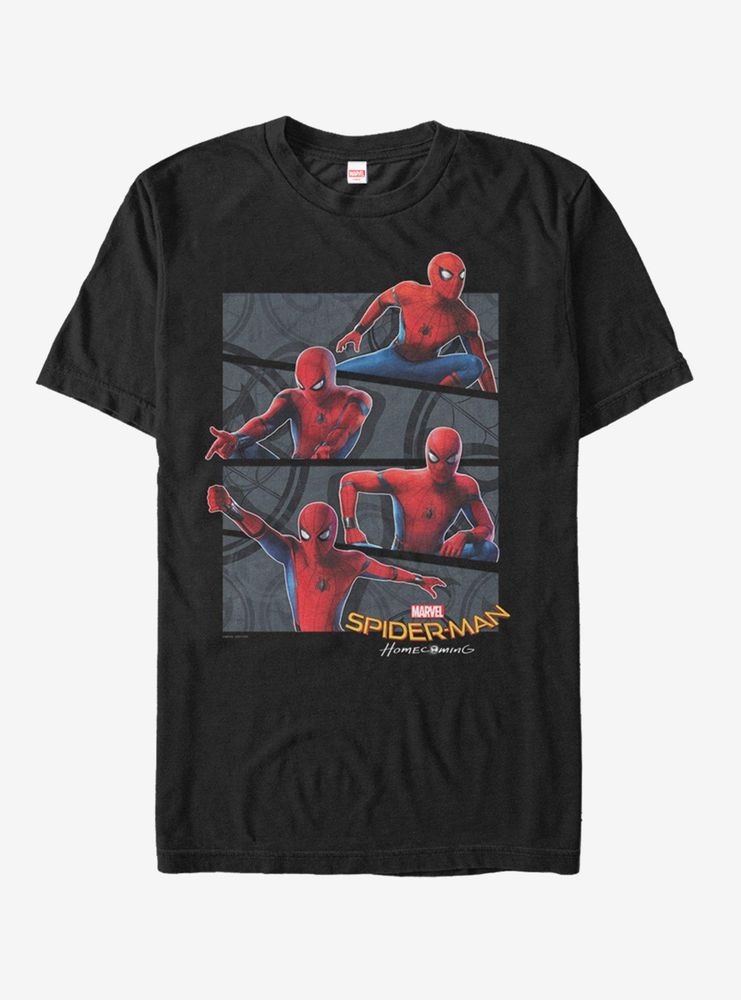 Marvel Spider-Man: Homecoming Spidey Times Four T-Shirt