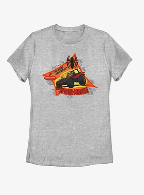 Marvel Spider-Man Spider-Mobile Adventures Womens T-Shirt