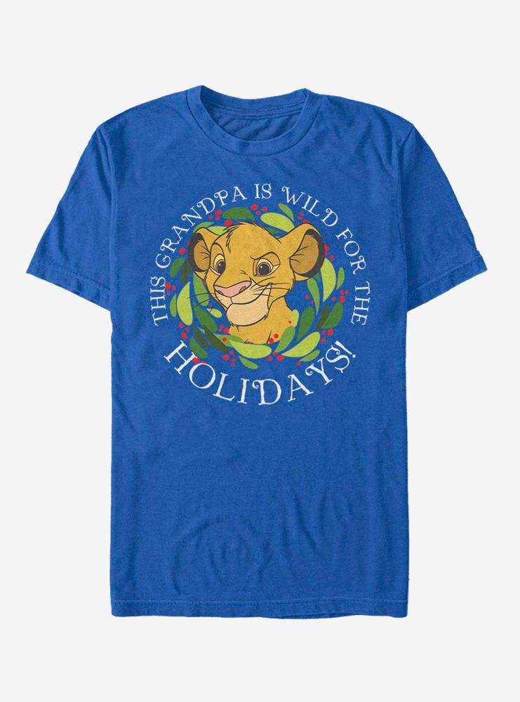 Disney The Lion King Grandpa Holiday T-Shirt