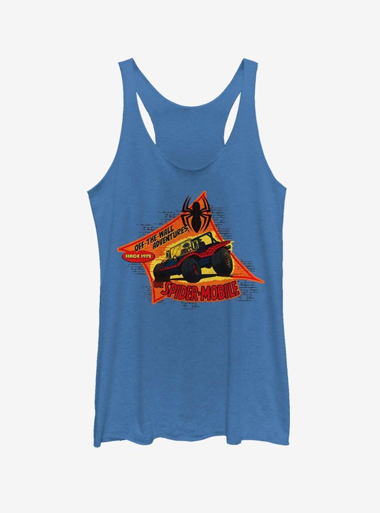 Marvel Spider-Man Spider-Mobile Adventures Womens Tank Top