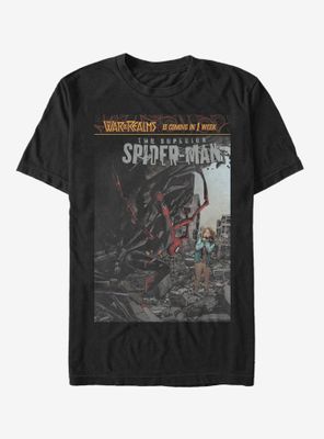 Marvel Spider-Man The Superior Comic Cover T-Shirt