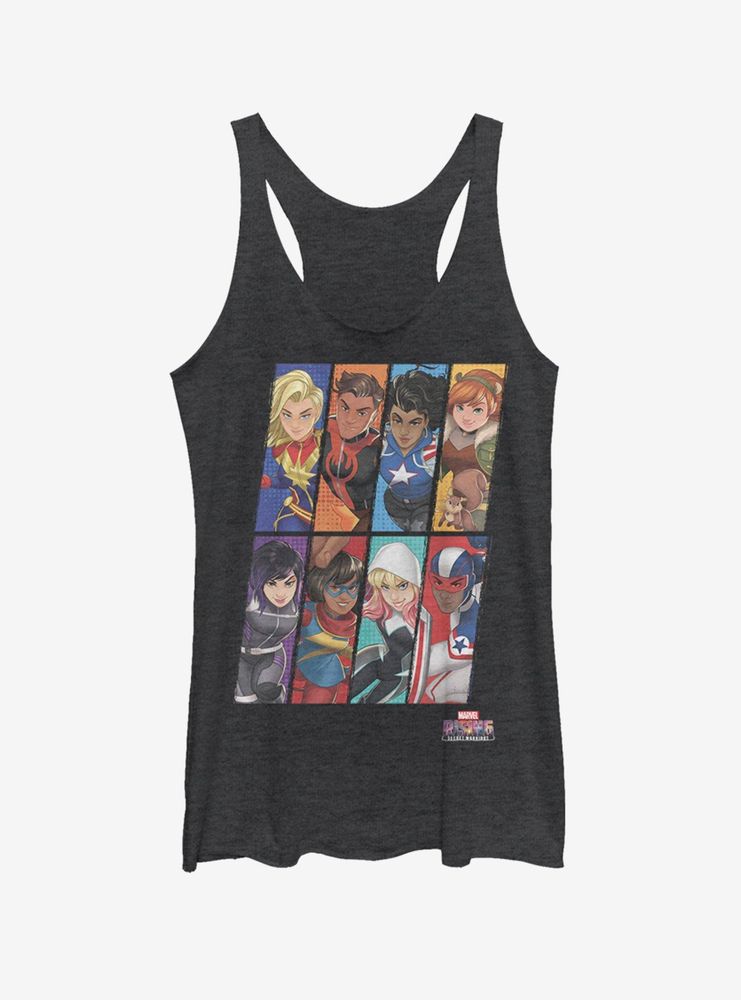 Marvel Box Shot Womens Tank Top