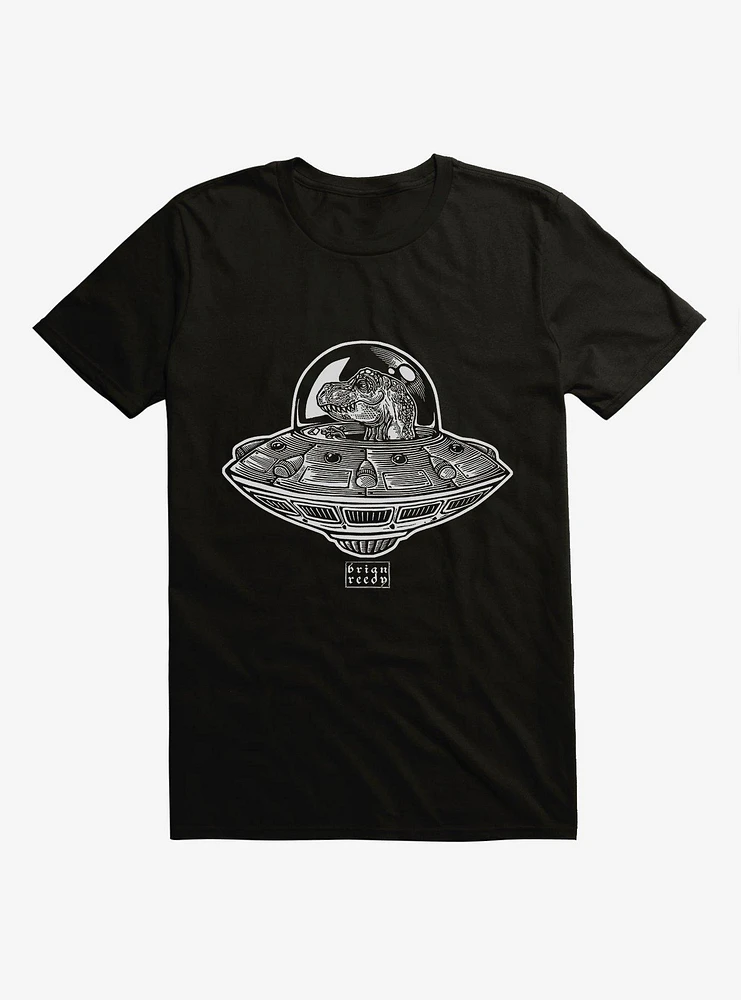 HT Creators: Brian Reedy Dino UFO T-Shirt