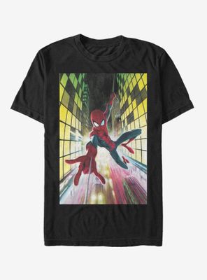 Marvel Spider-Man Swinging T-Shirt