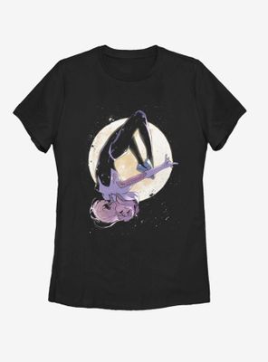 Marvel Spider-Man Spider-Gwen Moon Flip Womens T-Shirt