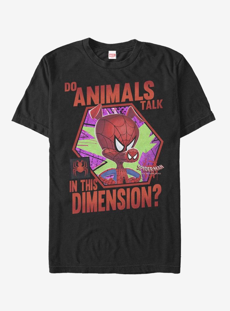 Marvel Spider-Man Animals Talk T-Shirt