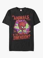 Marvel Spider-Man Animals Talk T-Shirt