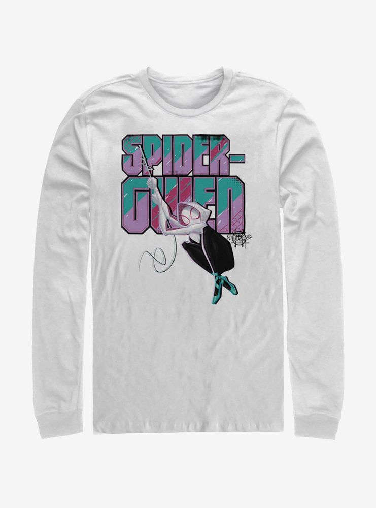 Marvel Spider-Man Gwen Swinging Long-Sleeve T-Shirt