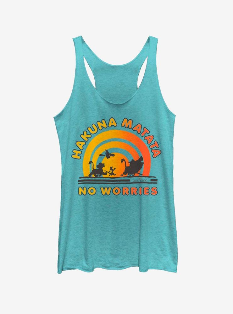 Disney The Lion King No Worries Womens Tank Top