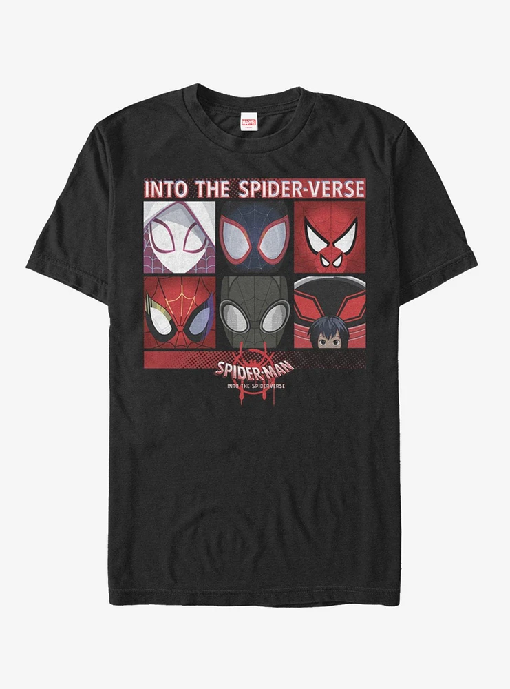 Marvel Spider-Man Six Up T-Shirt