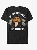 Disney The Lion King Scar Surrounded By Idiots T-Shirt