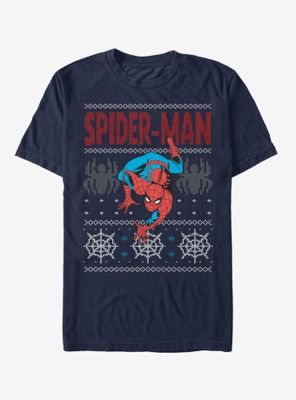 Marvel Spider-Man Ugly Sweater Spidey T-Shirt